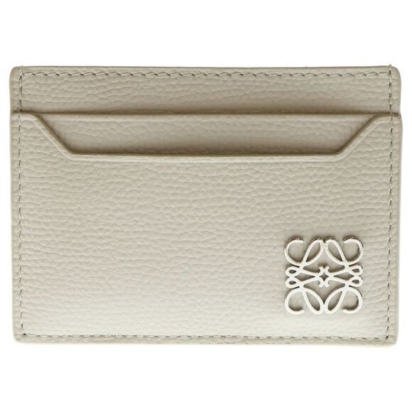 LOEWE Anagram Card Holder - Leather Beige C821075x09 main image 4